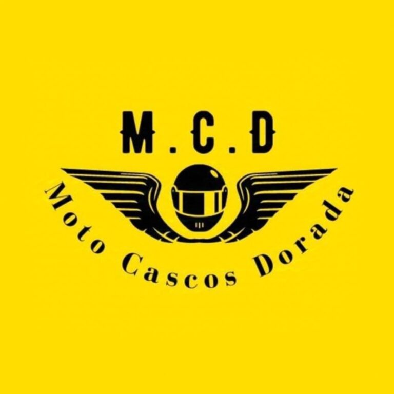 MOTO CASCOS DORADA