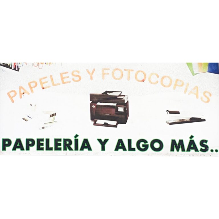 PAPELES Y FOTOCOPIAS