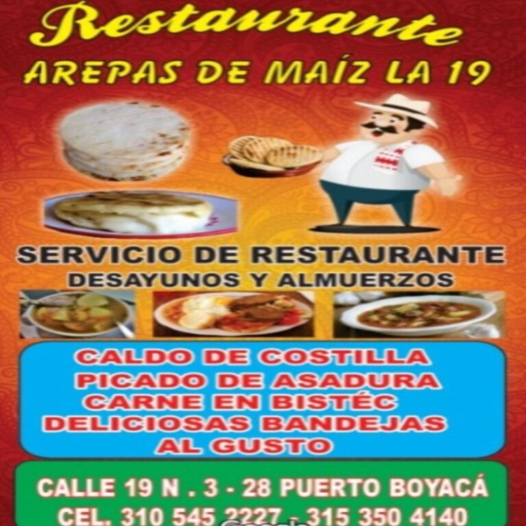 RESTAURANTE AREPAS DE MAÍZ LA 19