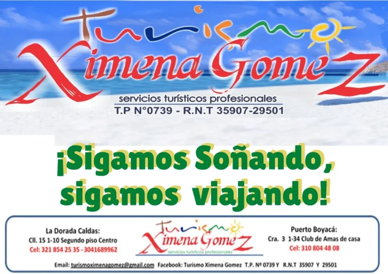 afiche empresarial TURISMO XIMENA GOMEZ 768x543